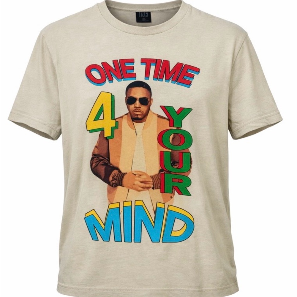 Nas “One Time 4 Your Mind” graphic tee